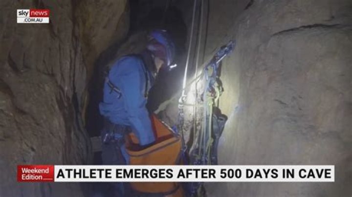 Athlete Emerges From Cave After Spending 500 Days Alone