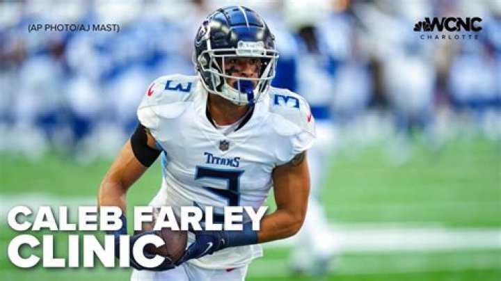 Caleb Farley (Football Player) - Age, Birthday, Bio, Facts, Family, Net Worth, Height & More