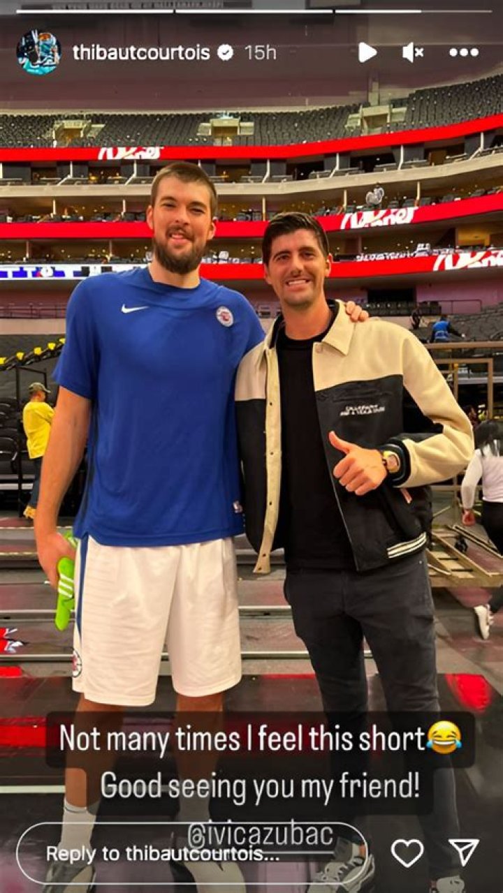 How tall is Thibaut Courtois