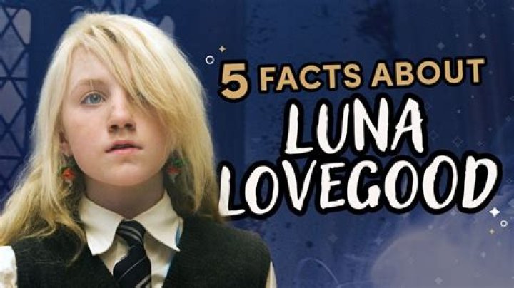 How would you describe Luna Lovegood personality?