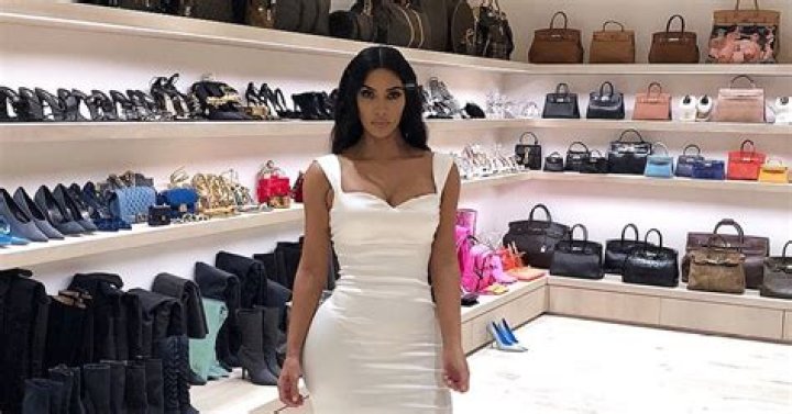 Kim Kardashian Gives a Look Inside Her Closet Filled With Shoes and Purses: See Her Accessories Collection