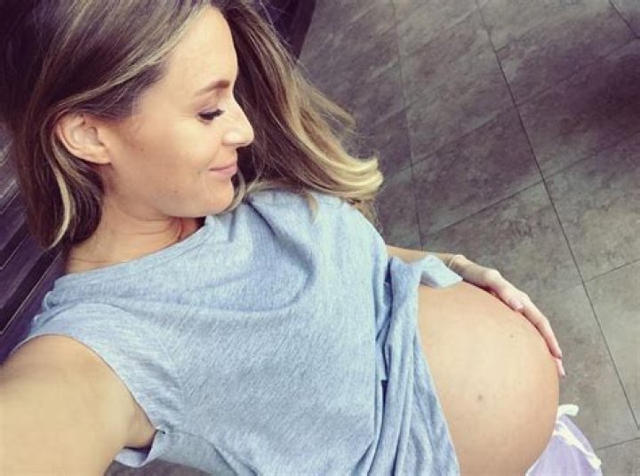 Pregnant Alexa PenaVega Shows Off Her Baby Bump at 38 Weeks!