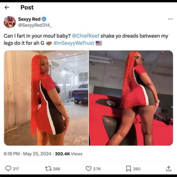 Sexyy Red Hits Chief Keef With A Wild NSFW Offer & Request