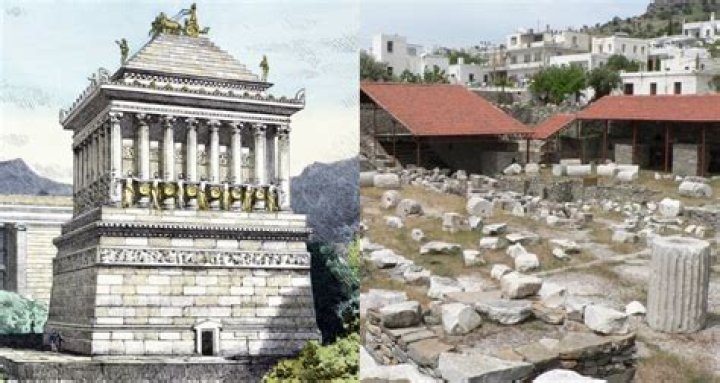 The Mausoleum At Halicarnassus, A Wonder Of The Ancient World
