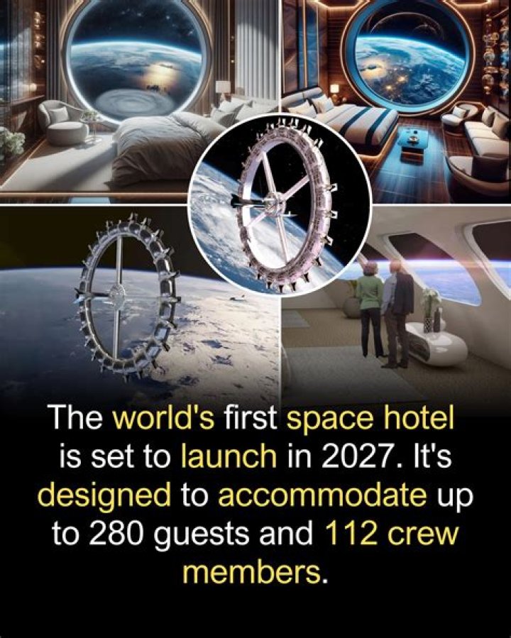 The World’s First Space Hotel Is Launching in Just Four Years, and It’s out of This World!