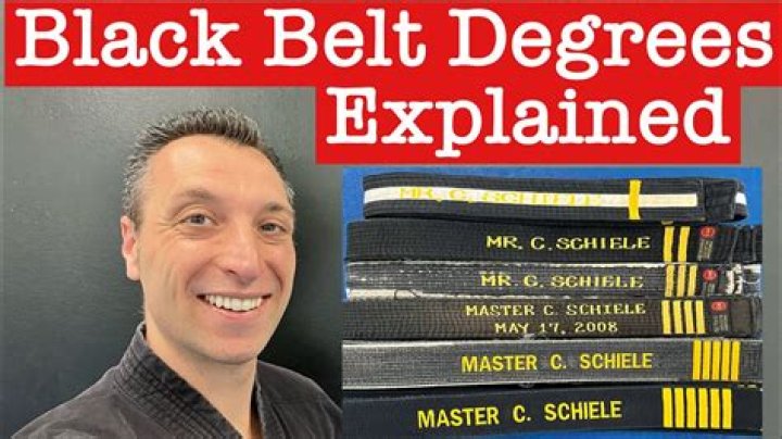 Who has the highest black belt degree?
