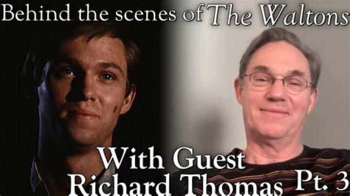 Why was Richard Thomas replaced on The Waltons?